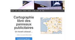 Desktop Screenshot of cartographiepublicitaire.org