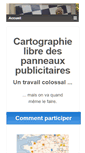 Mobile Screenshot of cartographiepublicitaire.org
